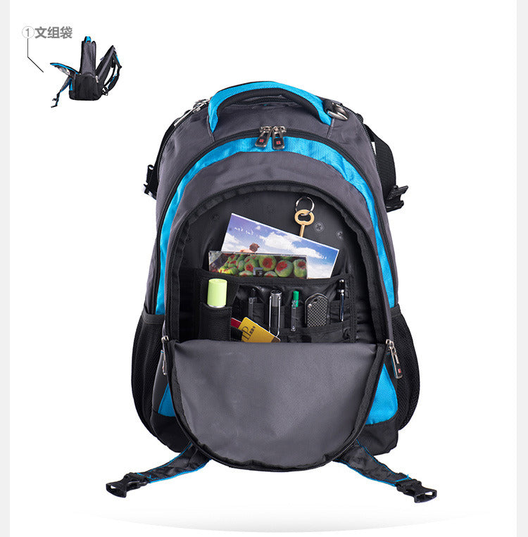 RED SWISSWIN BACKPACK 15.6 BUSINESS TRAVEL SCHOOL COLLEGE UNIVERSITY 4248 GALAXY BAGS
