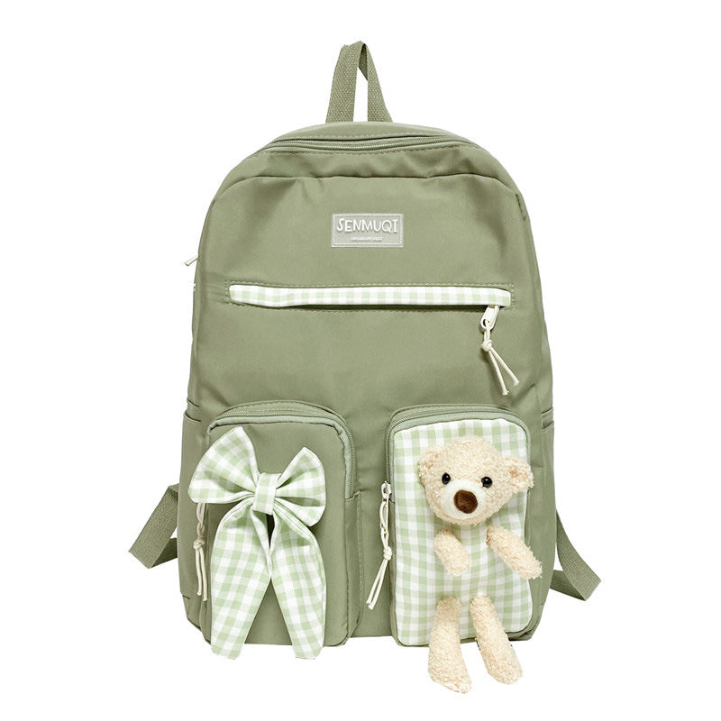 Green Girls University Bag 3k12K Galaxy Bags