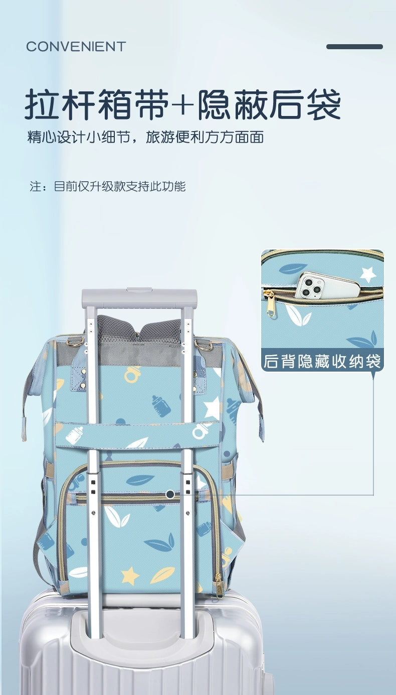 Harry Baby Diaper Bag – Cute Print | Multi-Compartment Baby Backpack HD003