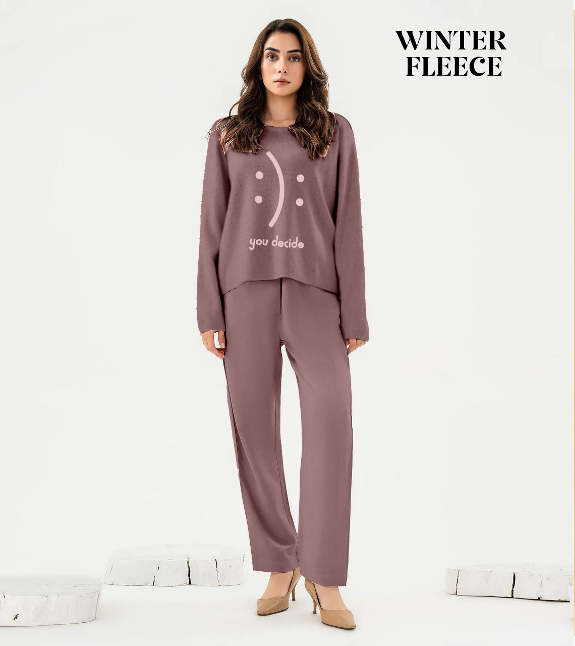 Wool Night Suit For Women 1