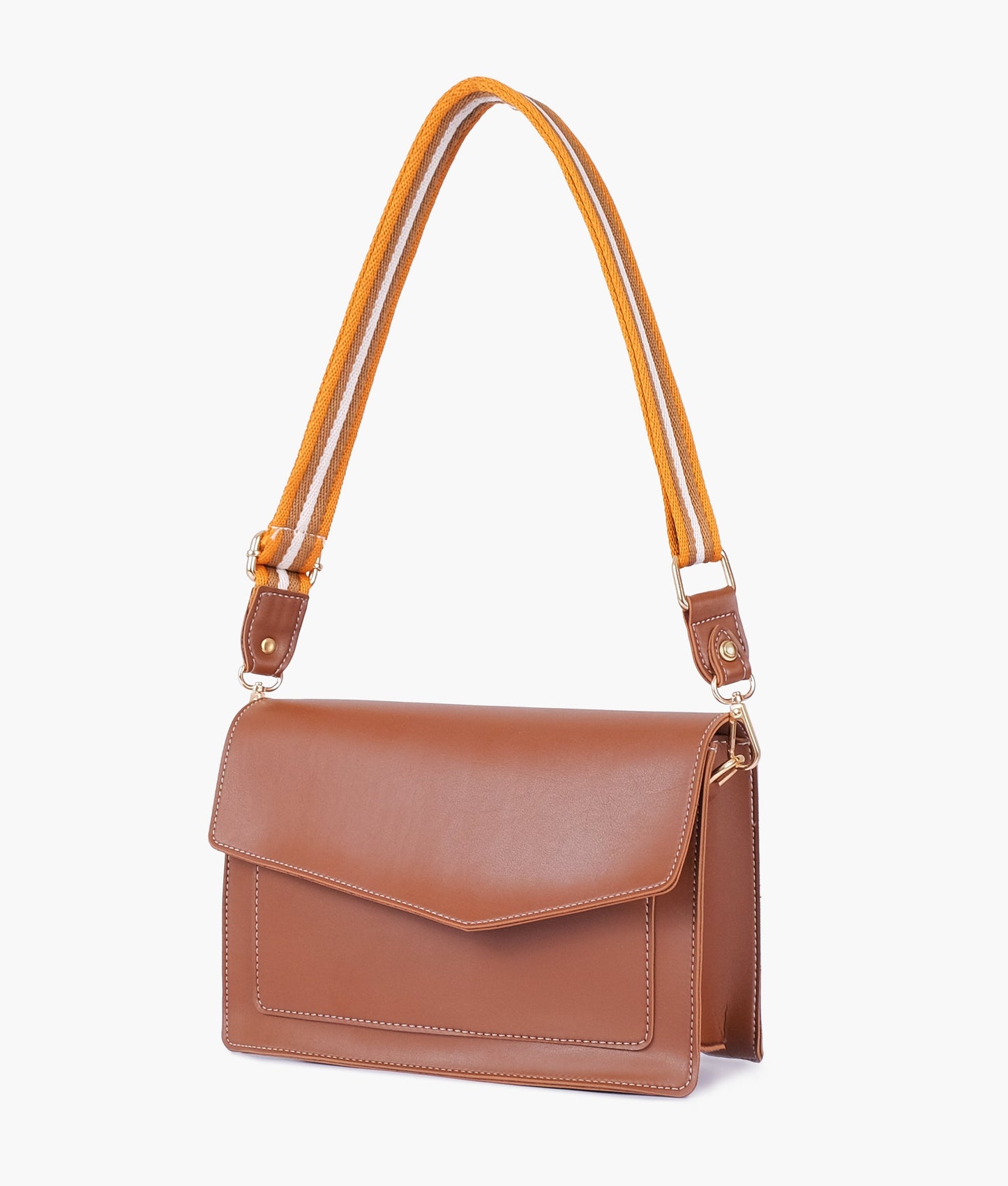 Brown Ladies Crossbody Bag 601 GALAXY BAGS