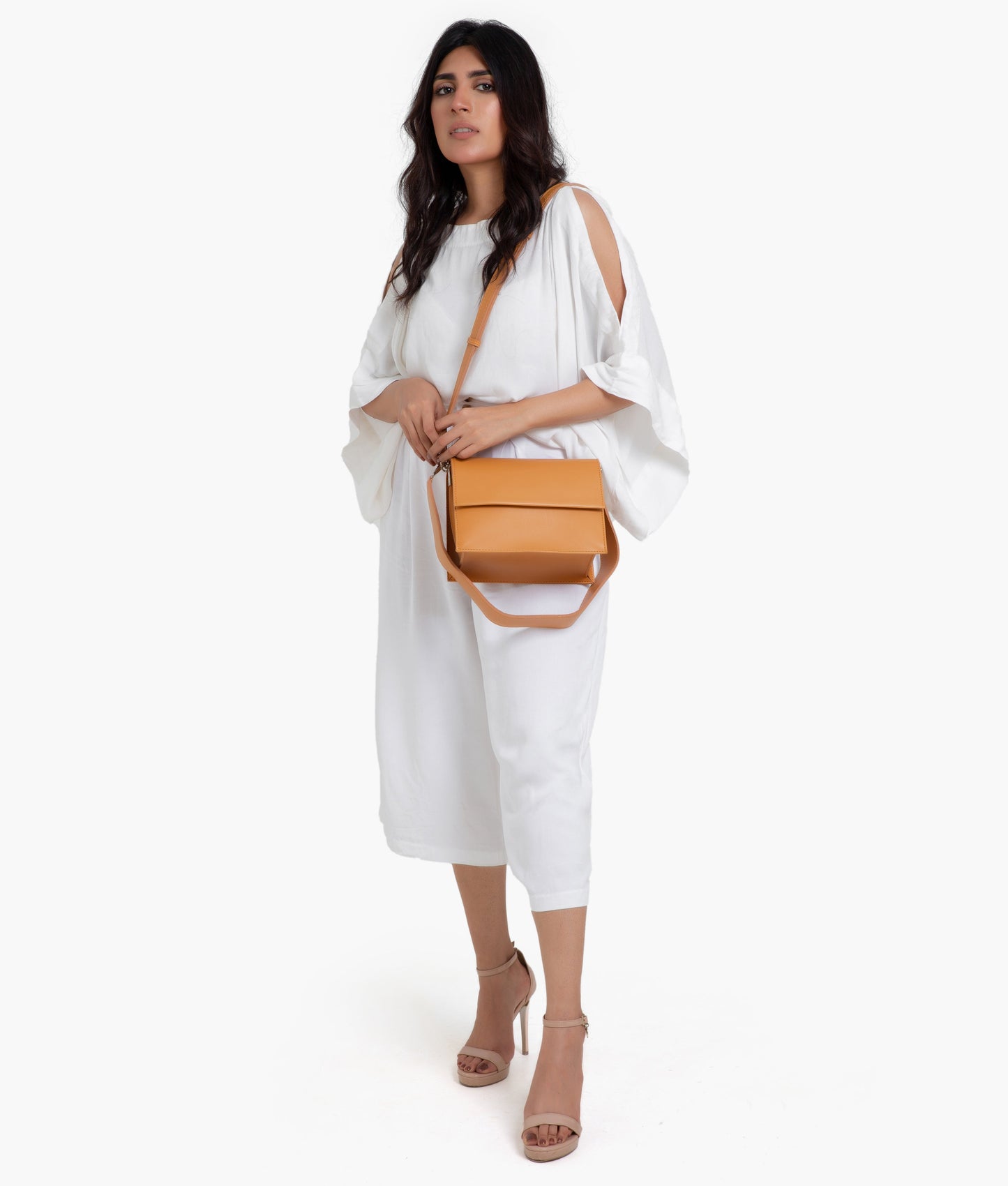 Yellow Crossbody Bag 605 GALAXY BAGS