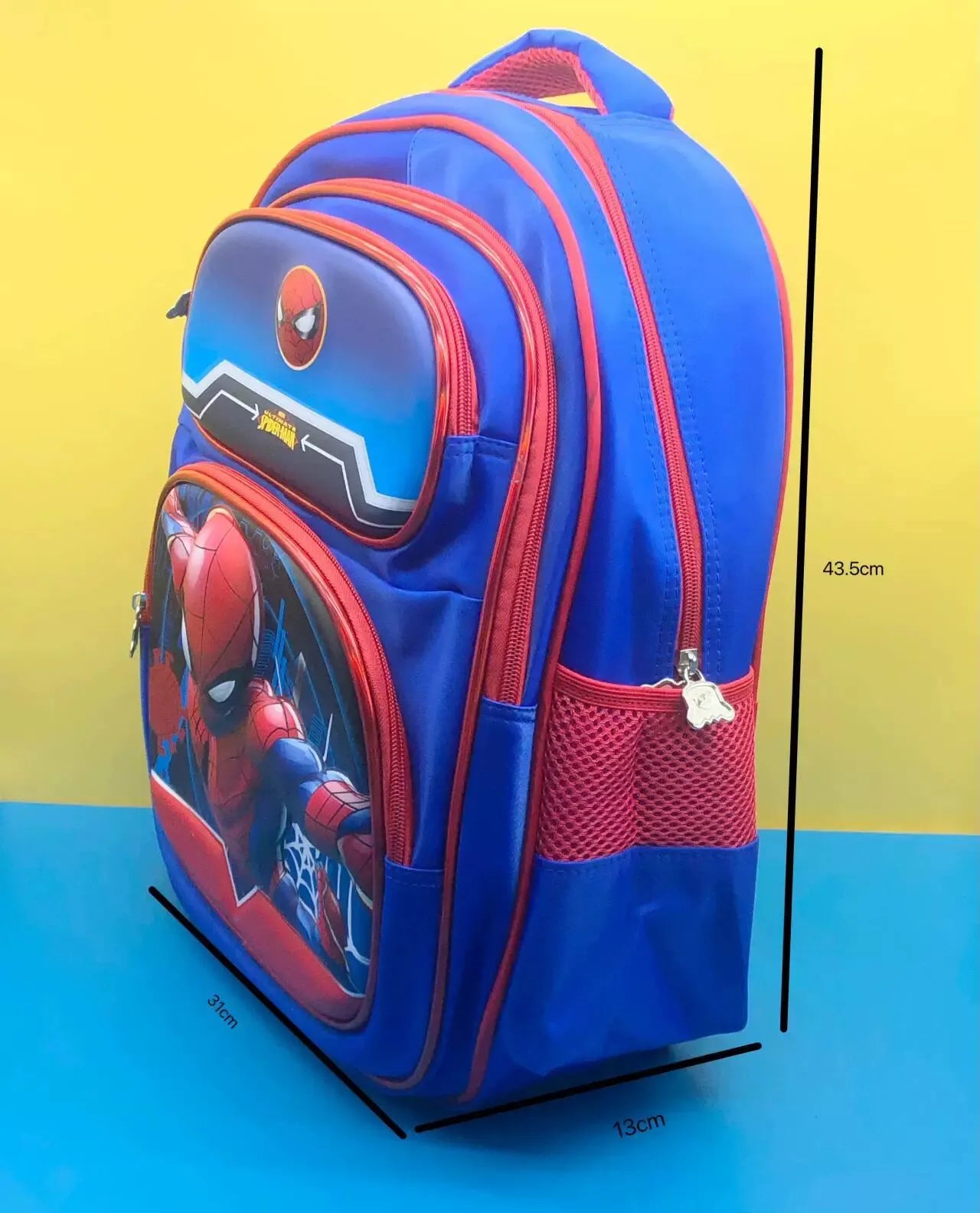 Durable Kids School Backpack with Fun Cartoon Print HD1890