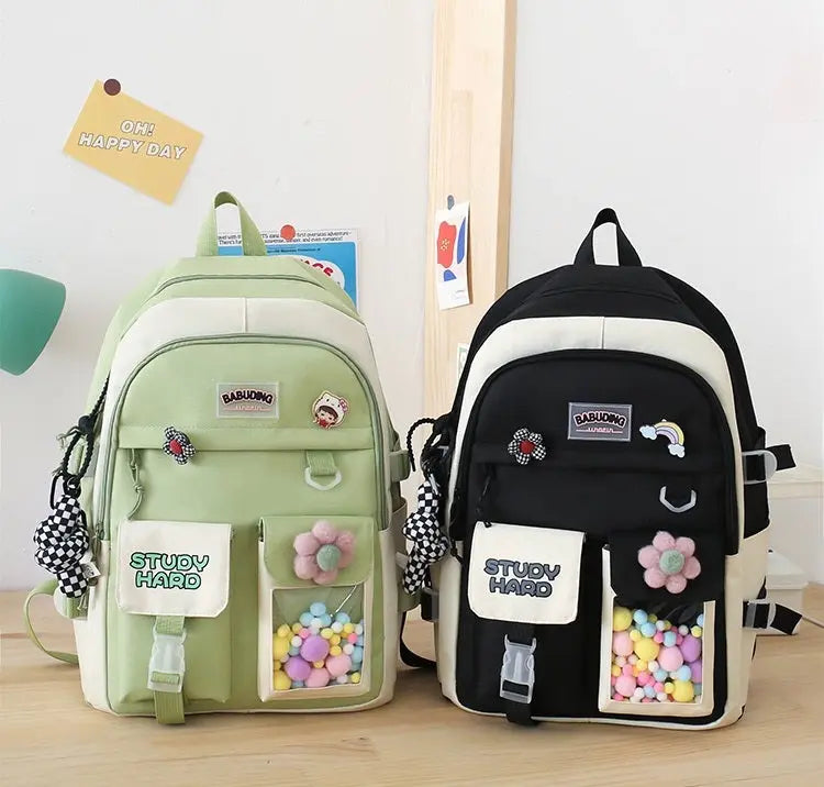 4Pcs Backpack Set MJ16 Galaxy Bags