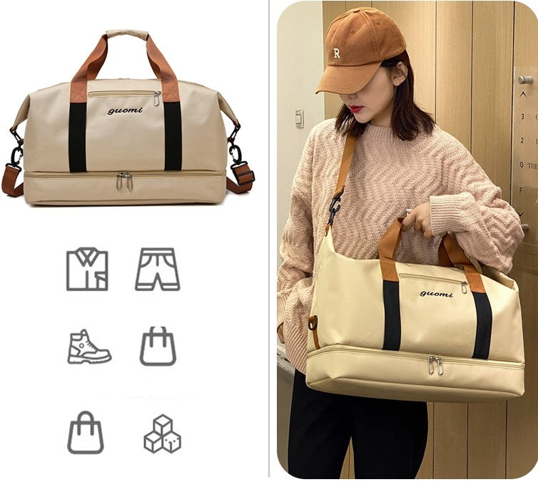 Blue Travel Duffel Bag for Men & Women 4130 GALAXY BAGS