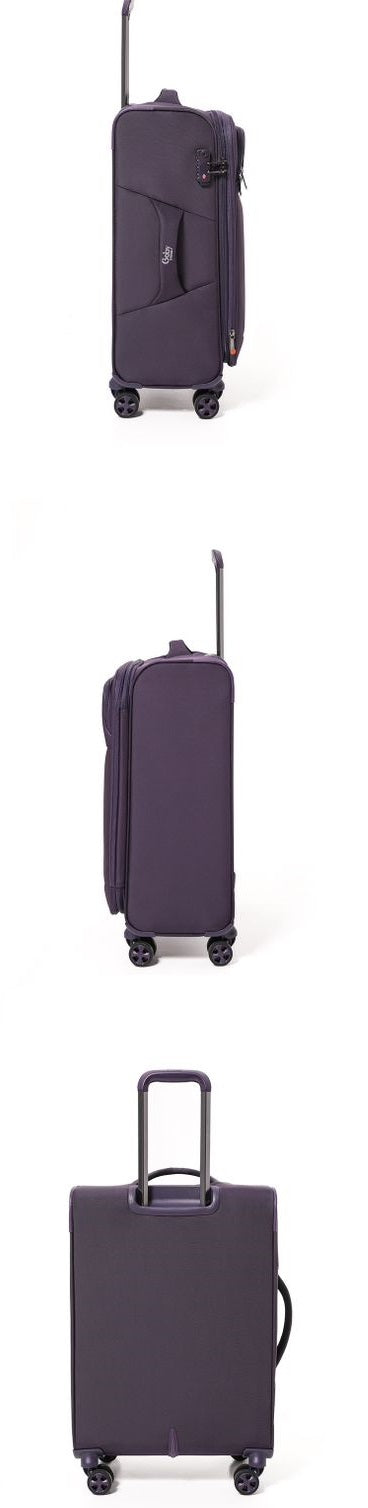 Purple Goby London Carry-On Luggage Suitcase 3Pcs Sets On Wheels Oxford Luggage 3006 GALAXY BAGS