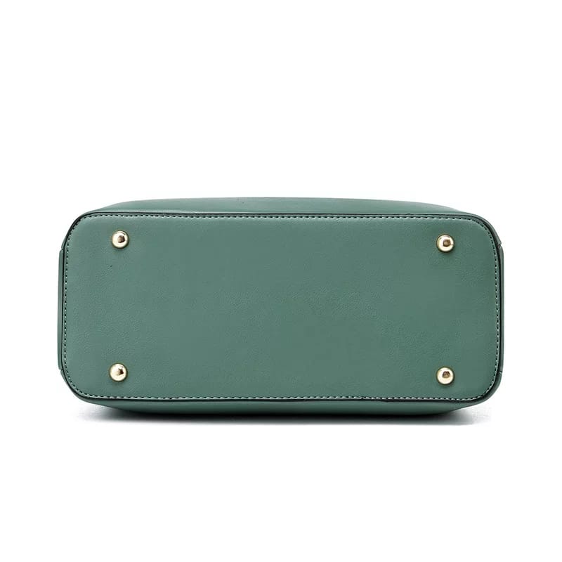 Black Leather Handbag for ladies 993-5 GALAXY BAGS