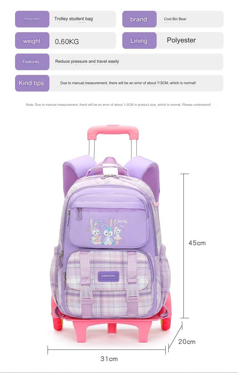 Skin School Trolley Bags 4133 GALAXY BAGS