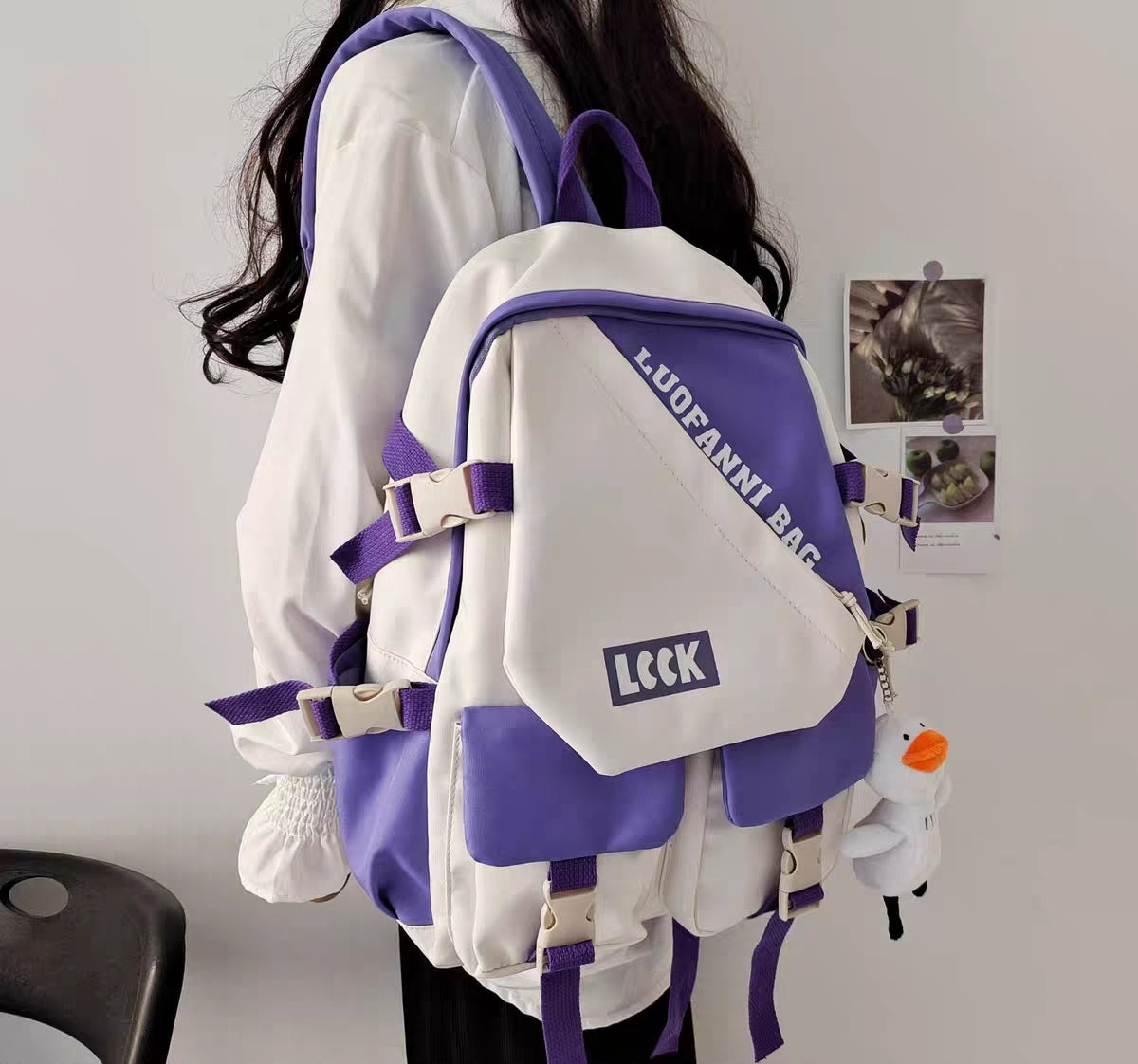 Girls Backpack 4239 GALAXY BAGS