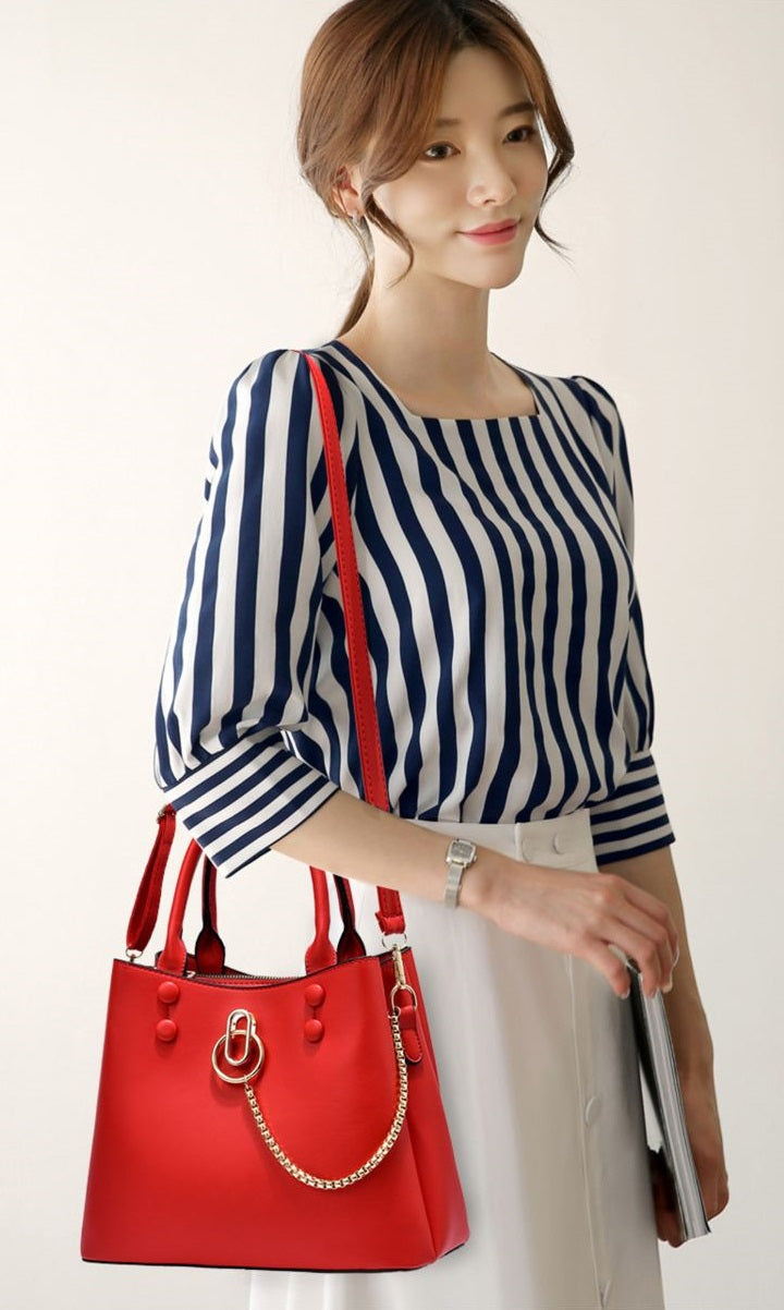 Red Handbag For Girls 058 GALAXY BAGS