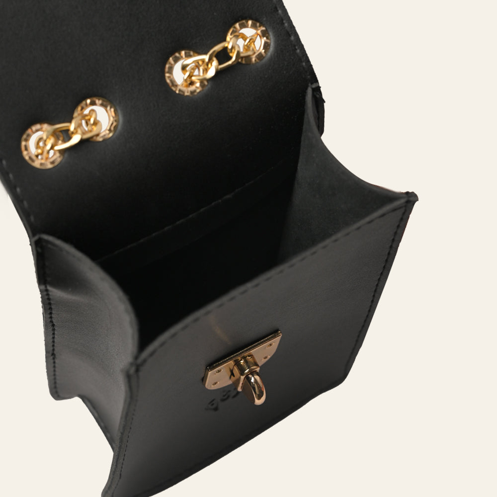 Rosebuds Crossbody Bag with Chain 600 GALAXY BAGS