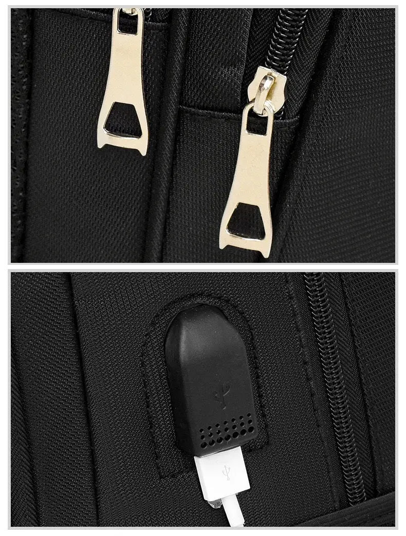 Black School Bag for Girls College Bag, University Bag For boys 4135 GALAXY BAGS