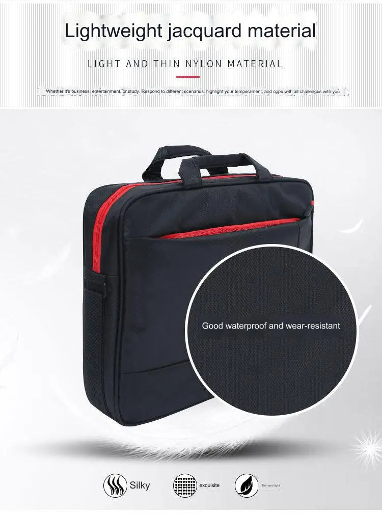 Black Thinkpad Laptop File Bag 4073 GALAXY BAGS