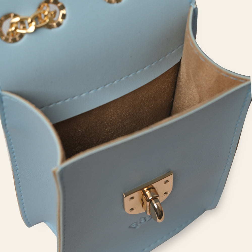 Rosebuds Crossbody Bag with Chain 600 GALAXY BAGS