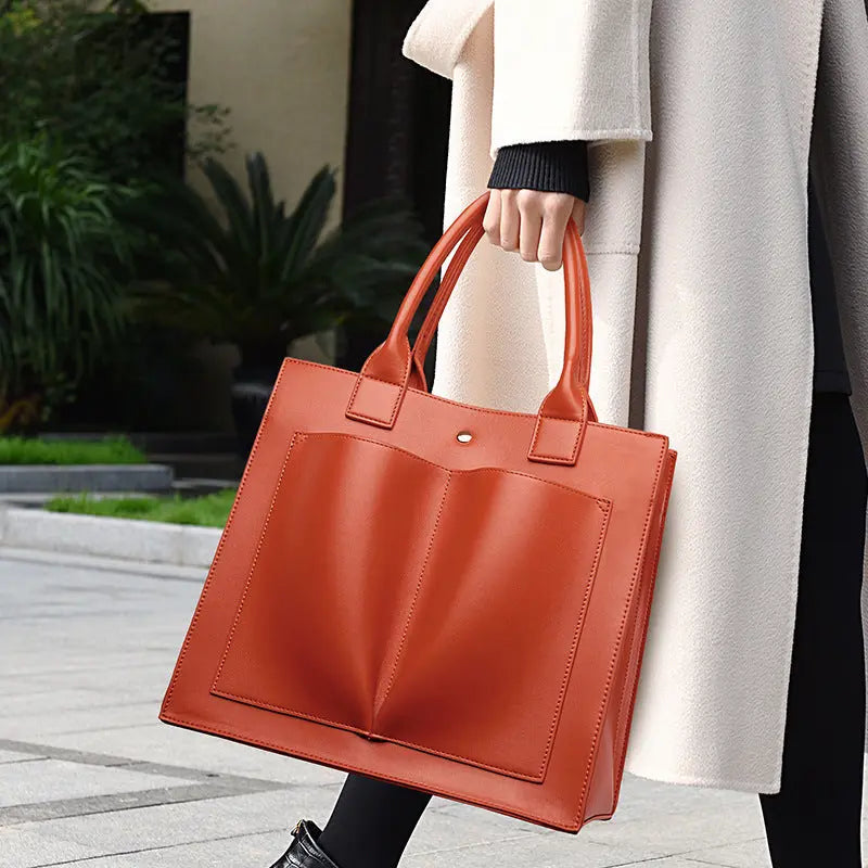 Brown Ladies Tote bag 586 GALAXY BAGS