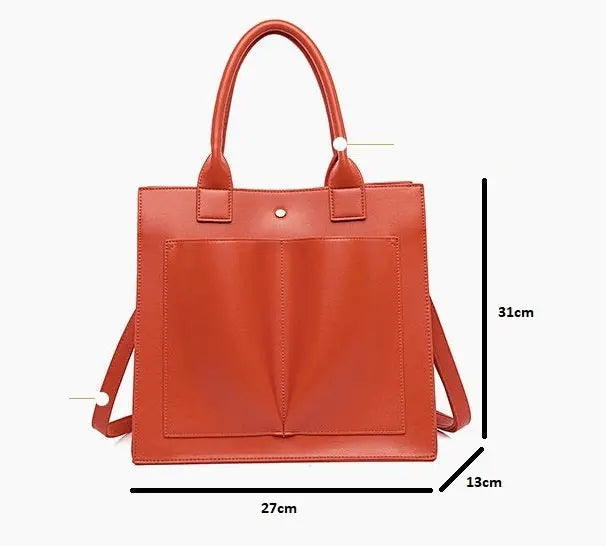 Brown Ladies Tote bag 586 GALAXY BAGS