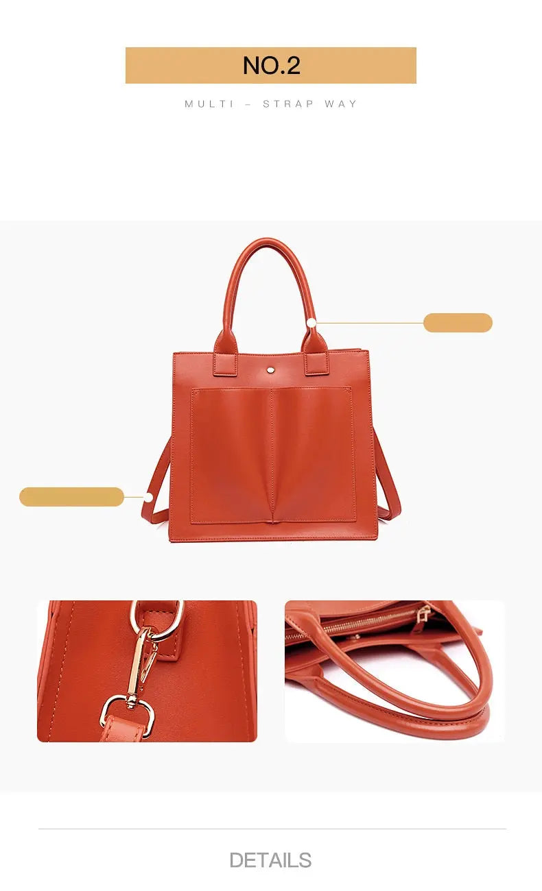 Brown Ladies Tote bag 586 GALAXY BAGS