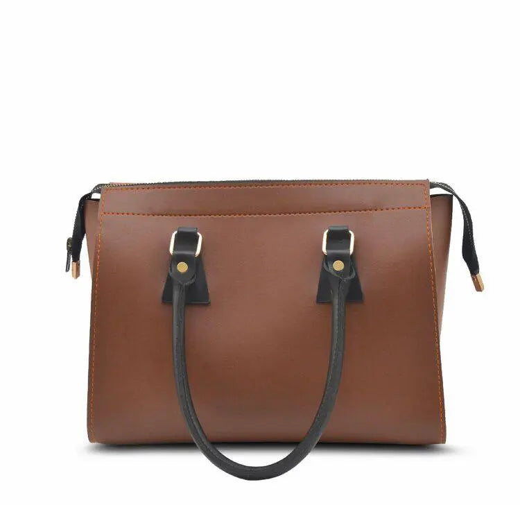 Brown Top Handel Bag 666 GALAXY BAGS