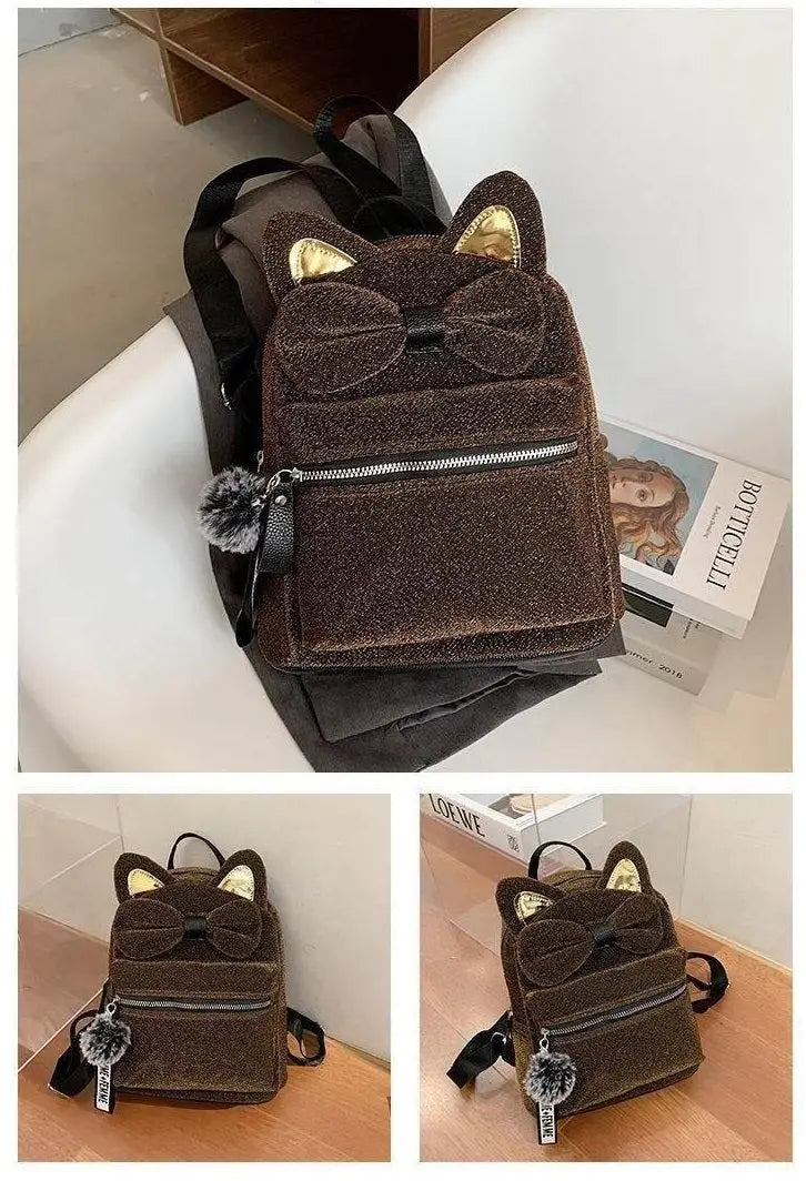 Brown Women everyday backpack 2006 GALAXY BAGS