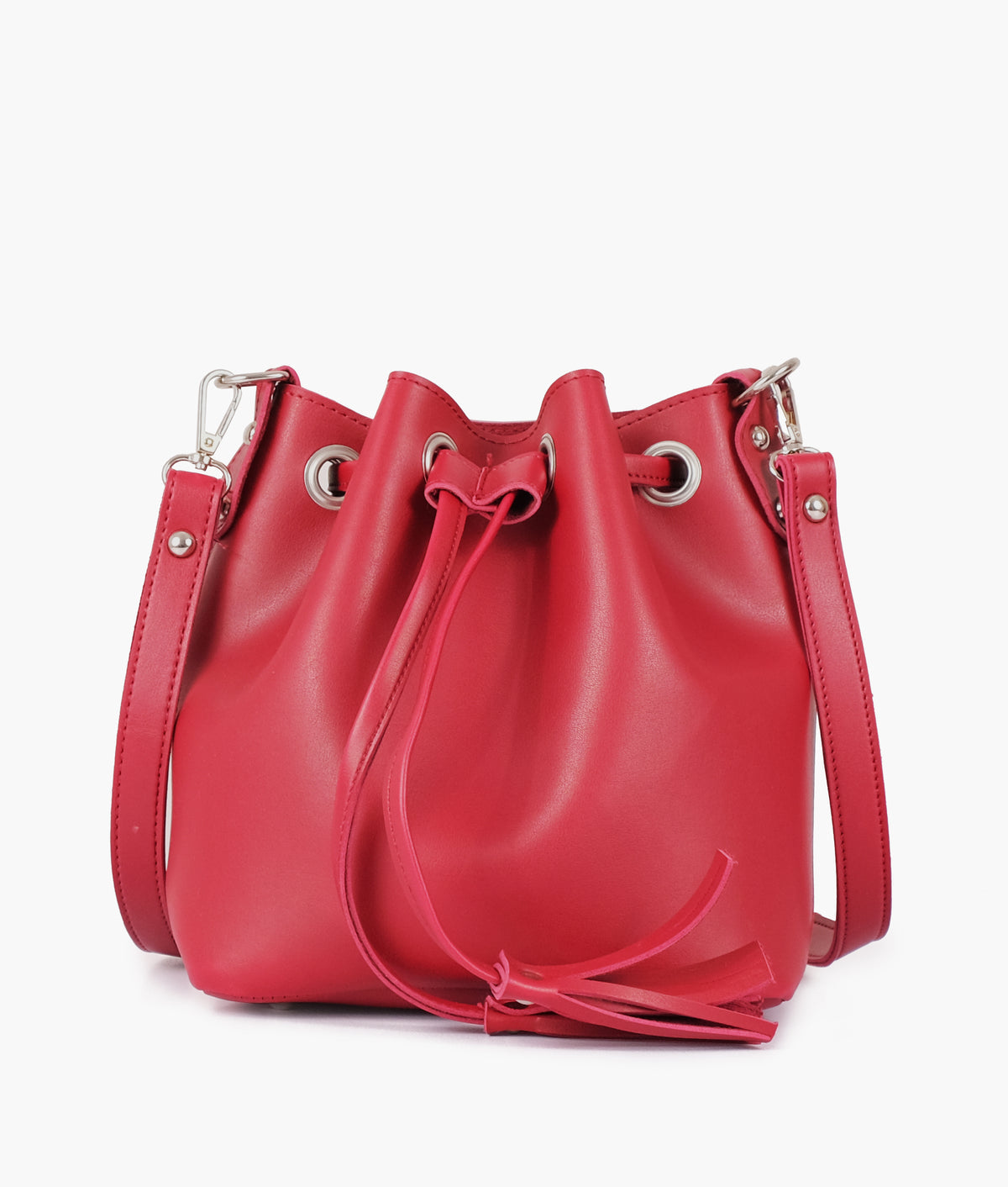 Red Girls Bucket Bag 576 GALAXY BAGS