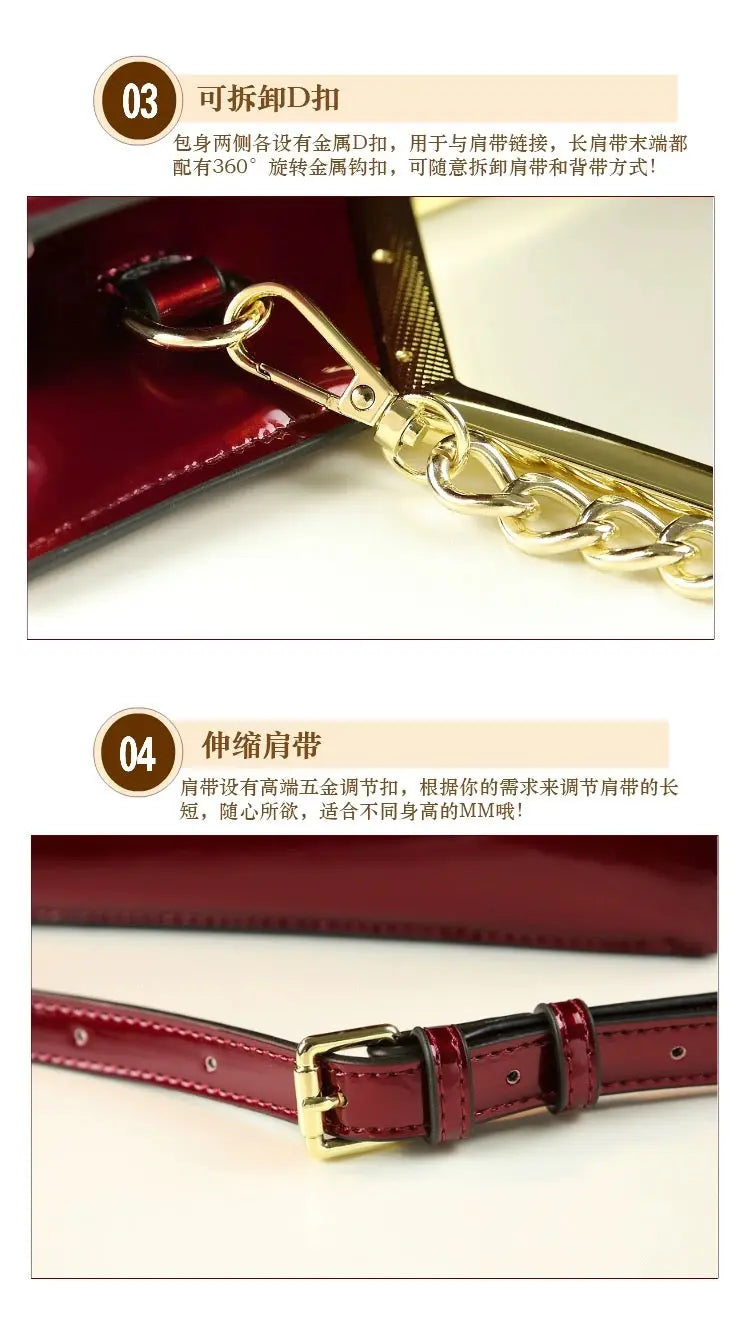 Maroon Cat Flower Bridal Handbags 1986 GALAXY BAGS