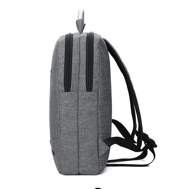 Grey Mens Womens Laptop Business Backpack 4232 GALAXY BAGS
