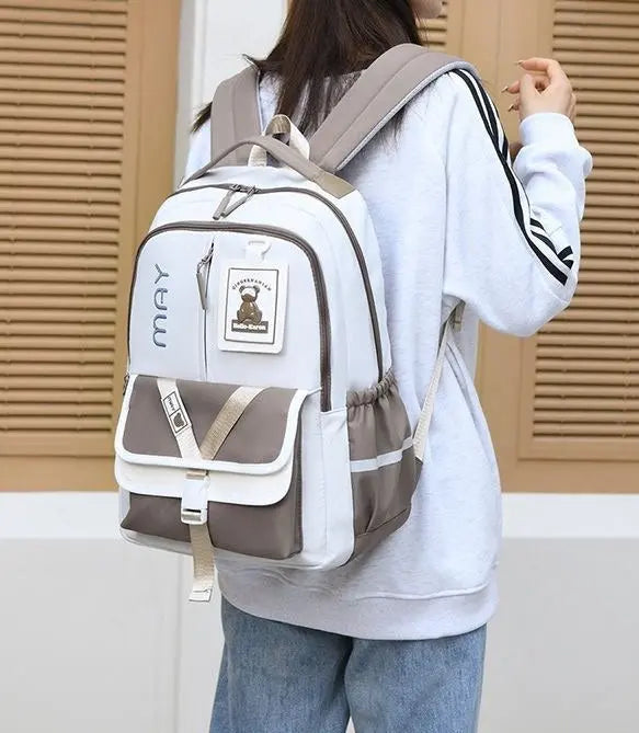 Durable Korean Vibe Unisex Backpack MS21 GALAXY BAGS
