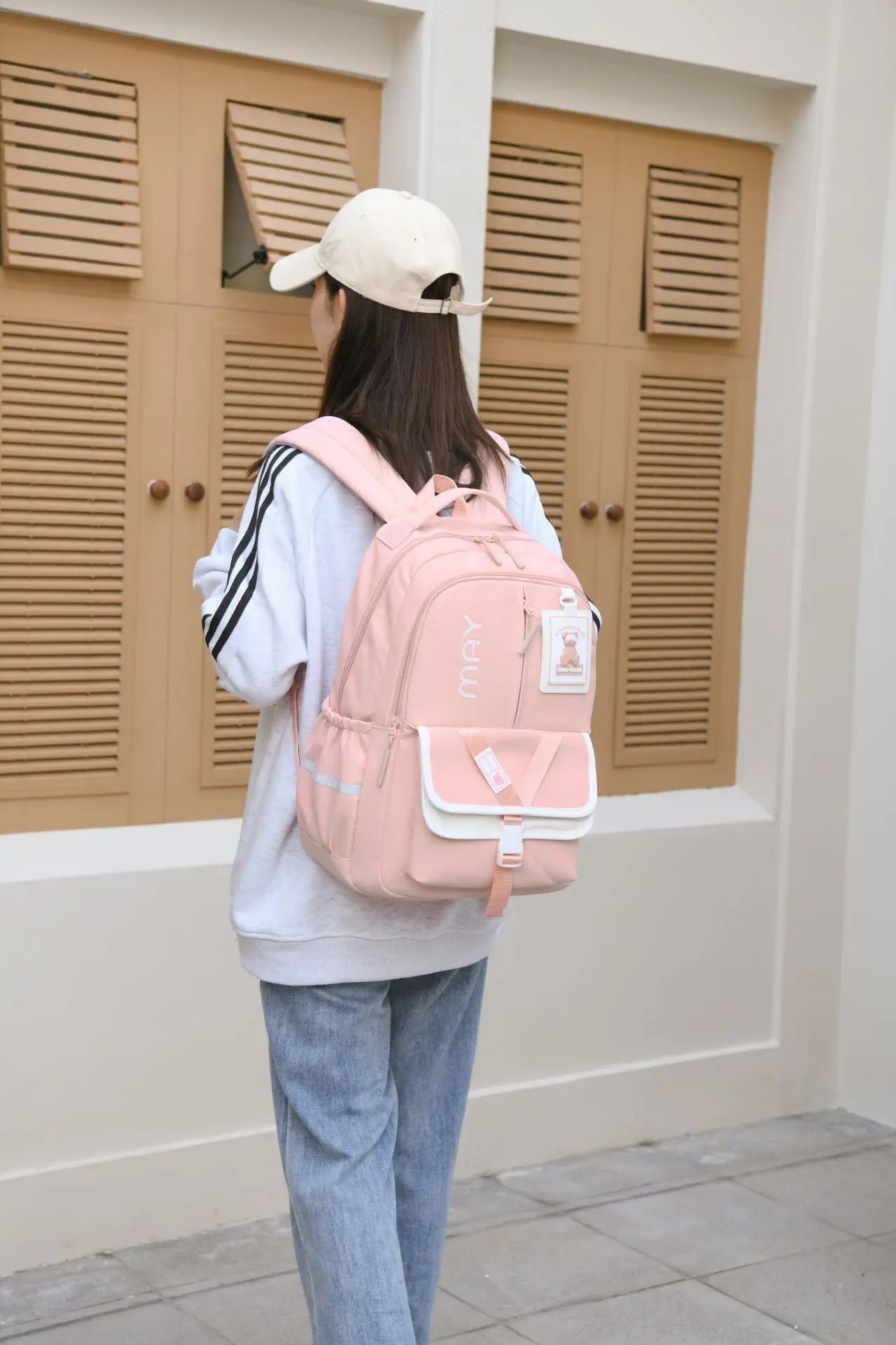 Durable Korean Vibe Unisex Backpack MS21 GALAXY BAGS