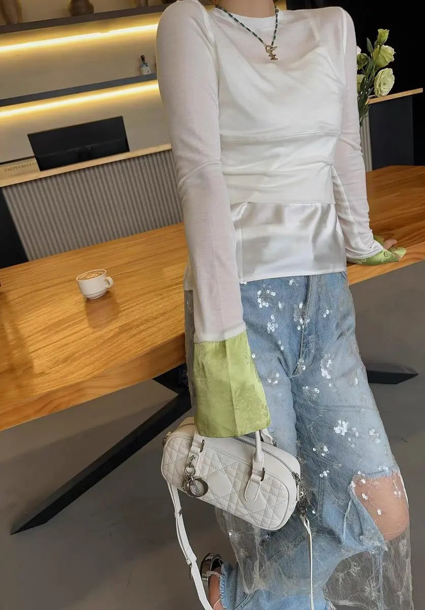 Exquisitely Embroidered Handbag For Girls 1037 GALAXY BAGS