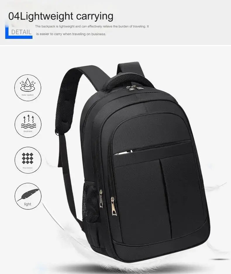 GB School Bag 1215 Business Office Work Men's Backpack Multifunctional Laptop Waterproof Oxford Cloth School Bag GALAXY BAGS
