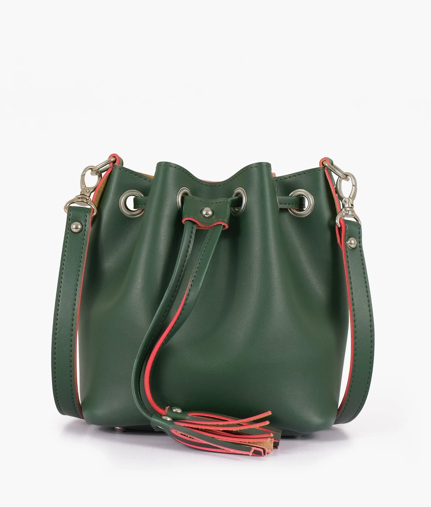 Green Ladies Bucket Bag 576 GALAXY BAGS