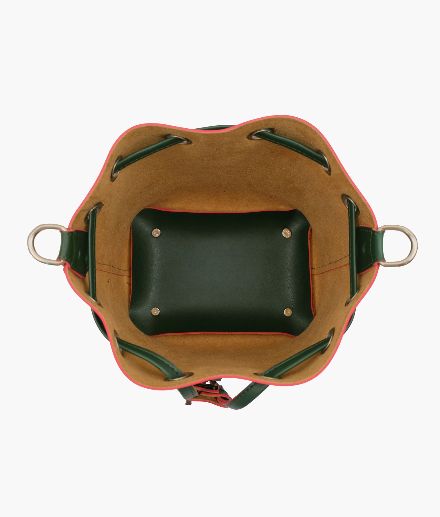 Green Ladies Bucket Bag 576 GALAXY BAGS