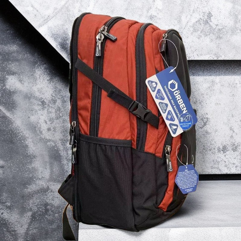 Orben Thousand Mile Backpack 15.6 Perfect for Business College and Travel AB240 GALAXY BAGS