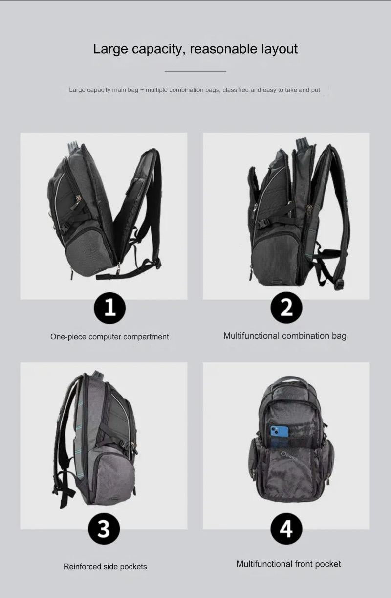 Orben Thousand Mile Backpack 15.6 Perfect for Business College and Travel AB240 GALAXY BAGS