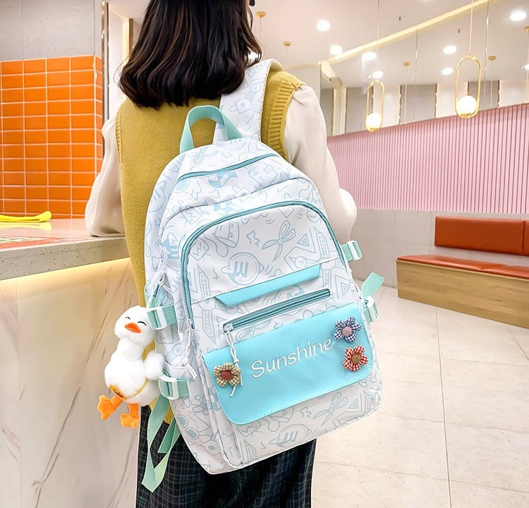 Durable Backpack For Girls 612-5 Galaxy Bags