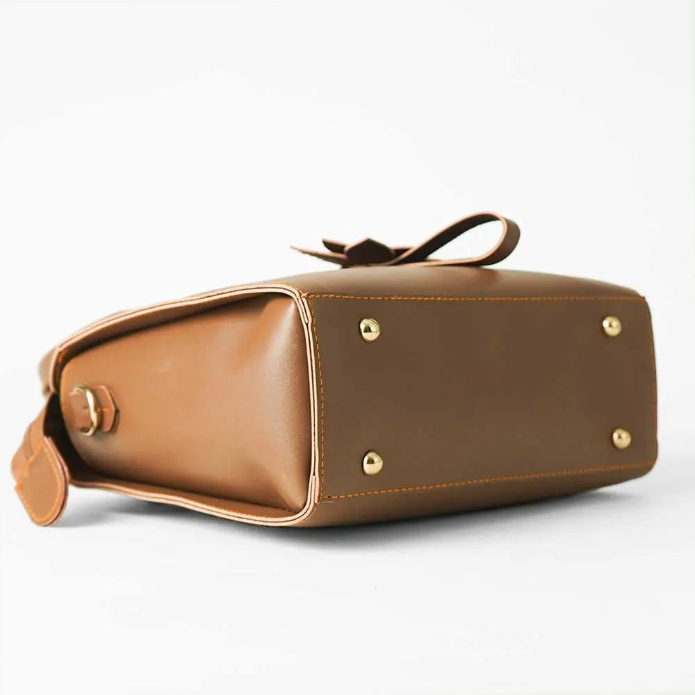 Mustard Top Handel Bag 592 GALAXY BAGS
