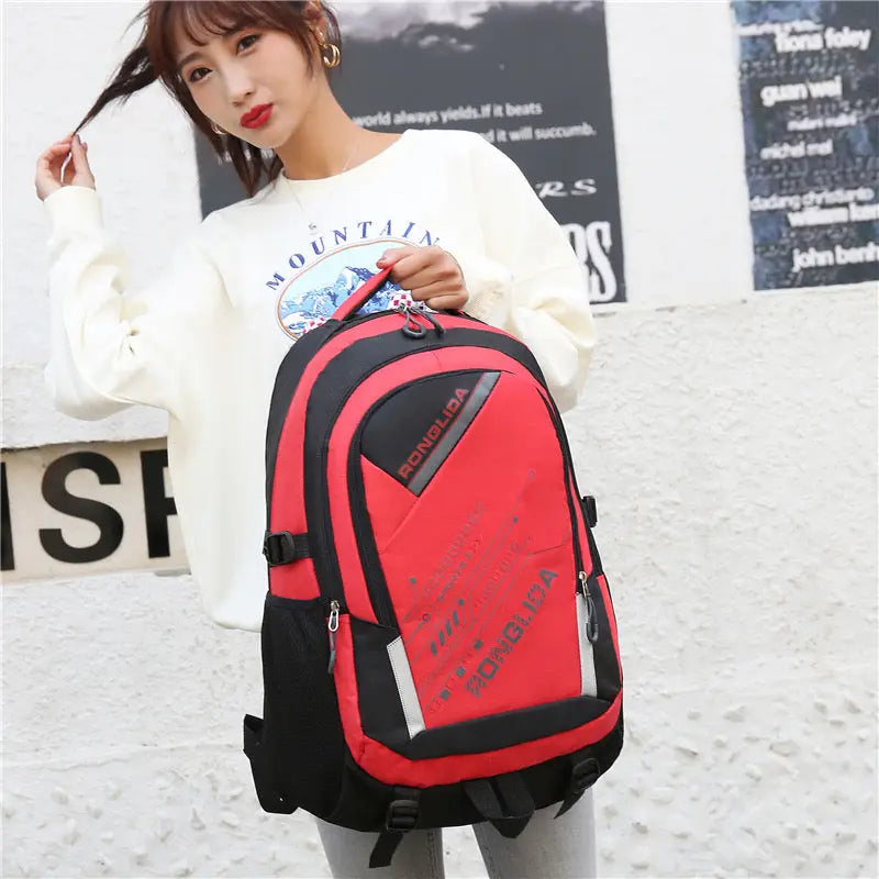 RONGLIDA Waterproof Men's Laptop Bags | Casual Shoulder Backpack 1211 GALAXY BAGS