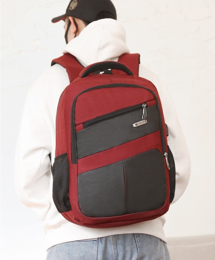 Durable And Stylish Laptop Backpack With USB MJ190 GALAXY BAGS