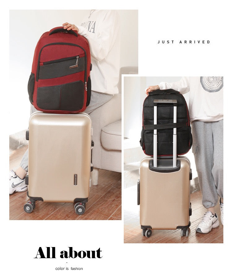 Durable And Stylish Laptop Backpack With USB MJ190 GALAXY BAGS