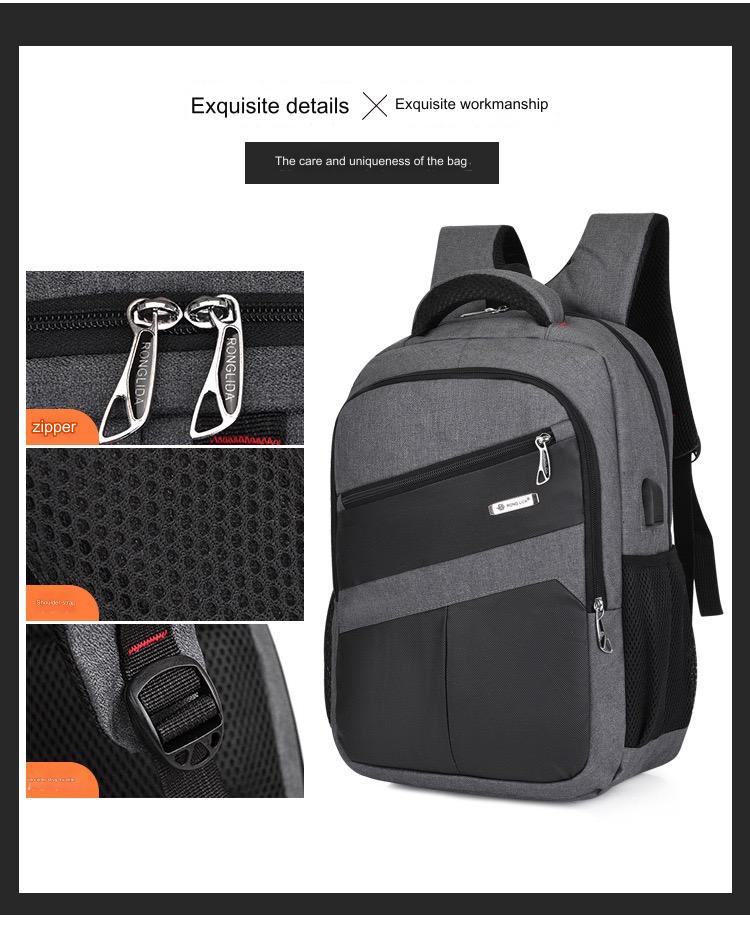 Durable And Stylish Laptop Backpack With USB MJ190 GALAXY BAGS
