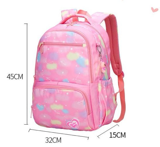 Blue School back pack For Women 4226 GALAXY BAGS