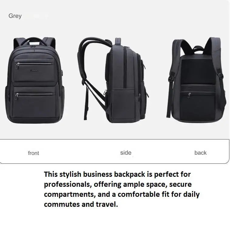 White Traveling school backpack bags Laptop 15.6 inch 9061 GALAXY BAGS
