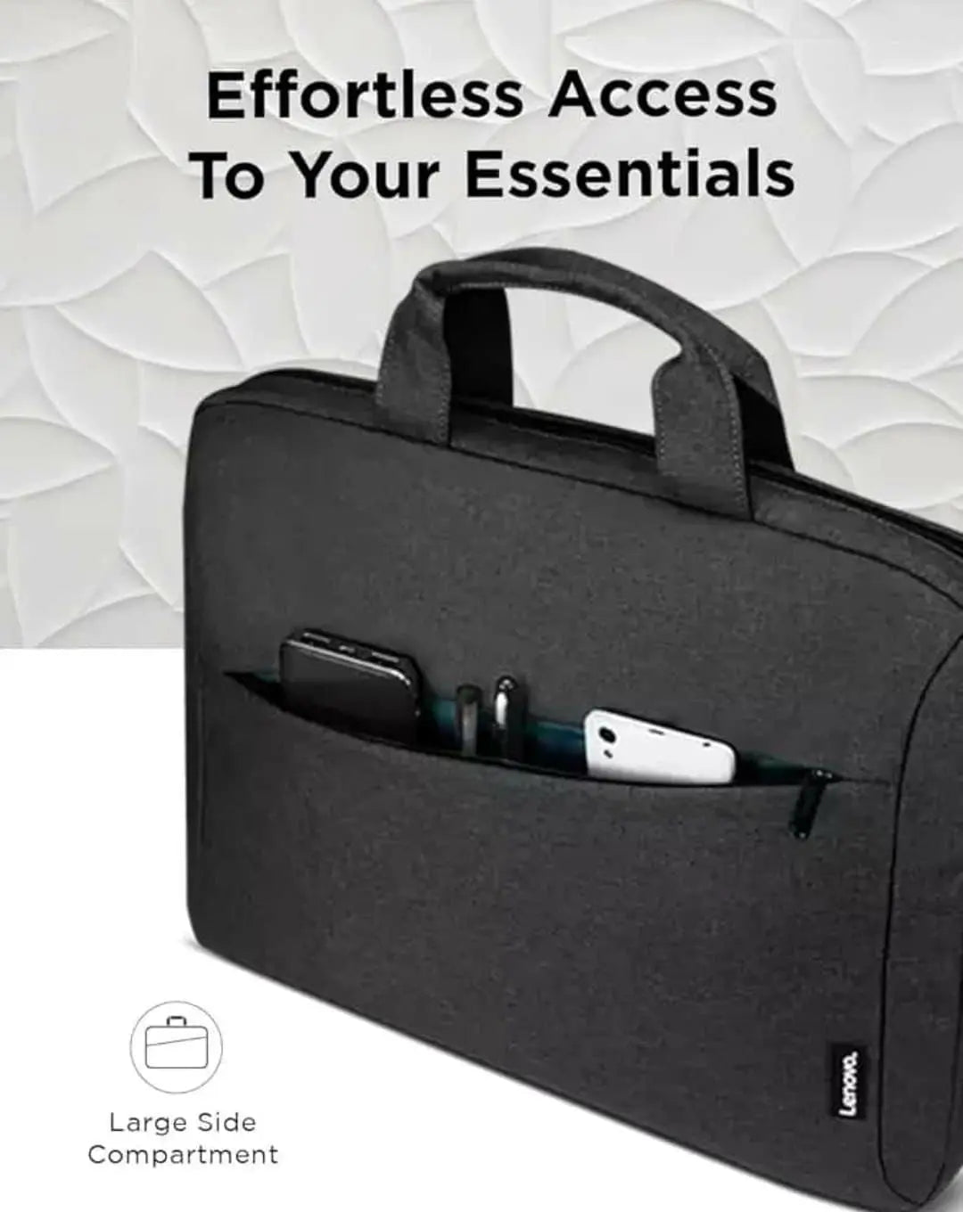 Black workship 14/15 inch Lenovo Laptop File Bag 4074 GALAXY BAGS