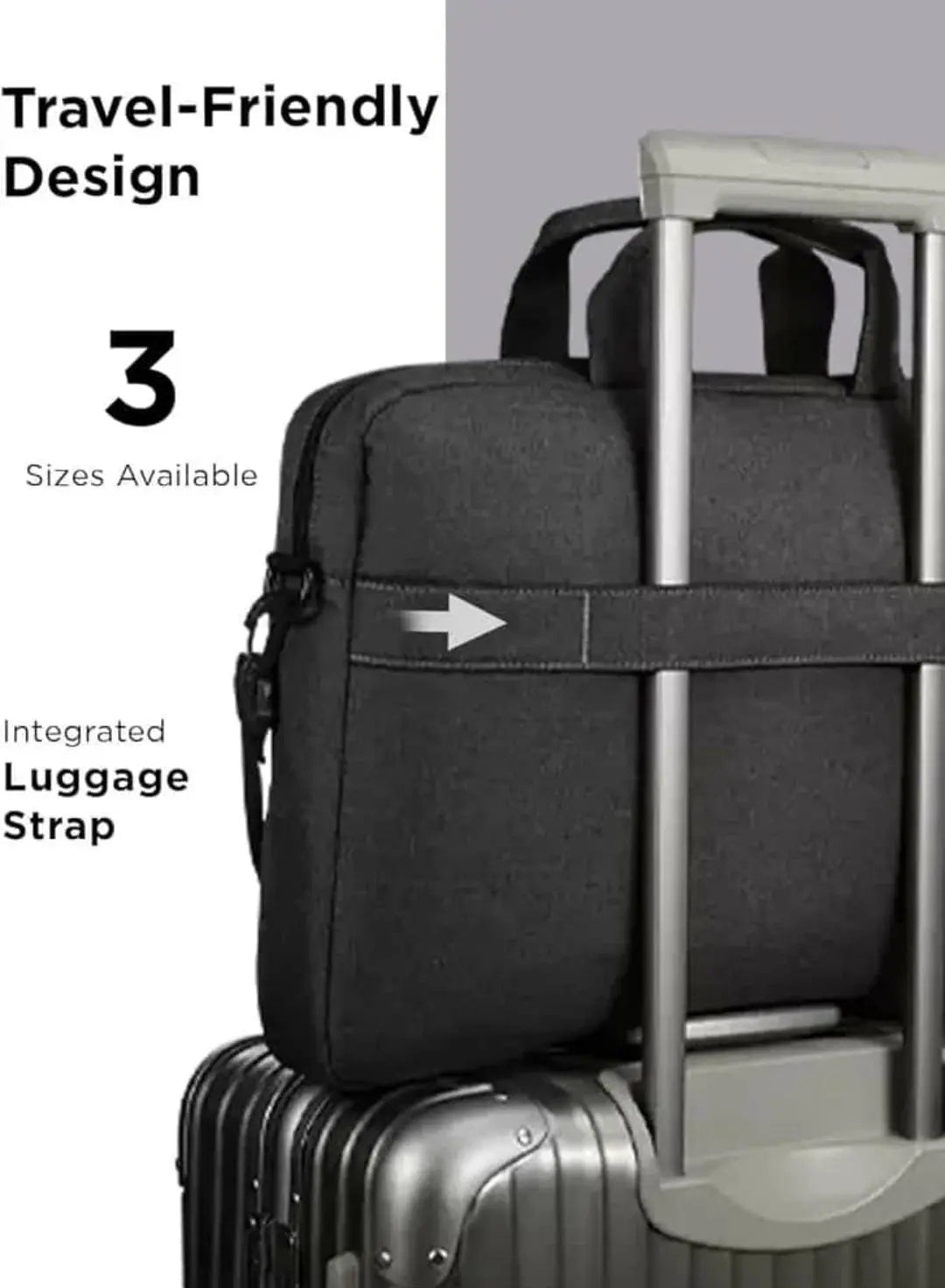 Black workship 14/15 inch Lenovo Laptop File Bag 4074 GALAXY BAGS