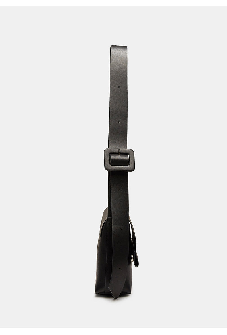 Black Ladies Soft Leather Bag 603 GALAXY BAGS