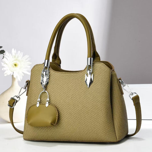 Handbag with KeyChain– Stylish Shoulder & Crossbody Bag for Women 9902-8