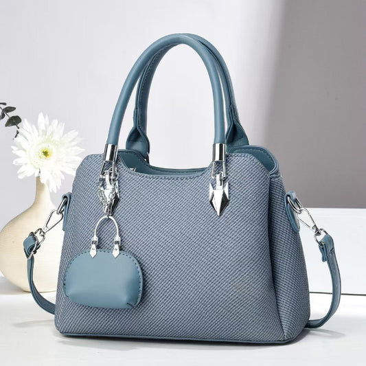 Handbag with KeyChain– Stylish Shoulder & Crossbody Bag for Women 9902-8
