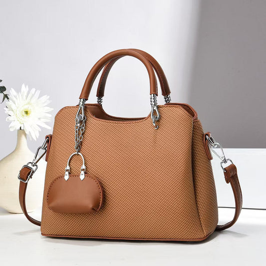 Handbag with KeyChain– Stylish Shoulder & Crossbody Bag for Women 9903-8