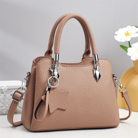 Handbag with KeyChain– Stylish Shoulder & Crossbody Bag for Women 9902-3