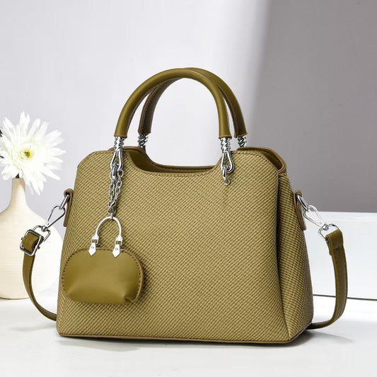 Handbag with KeyChain– Stylish Shoulder & Crossbody Bag for Women 9903-8